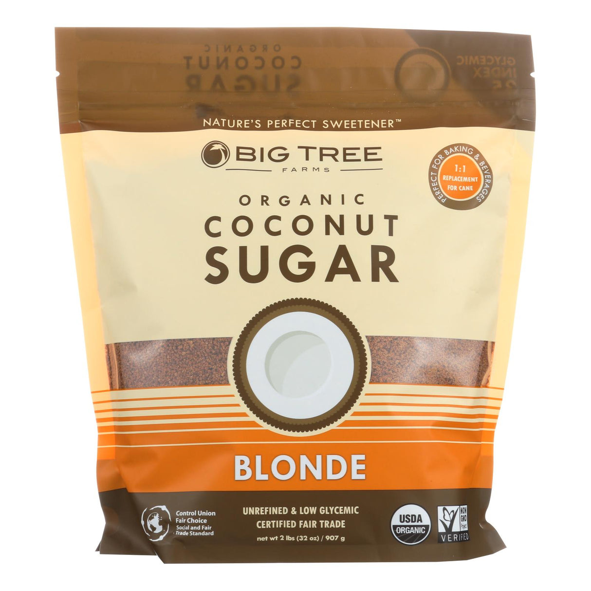Sugar, Coconut, Brown,6 - 32 OUNCE
