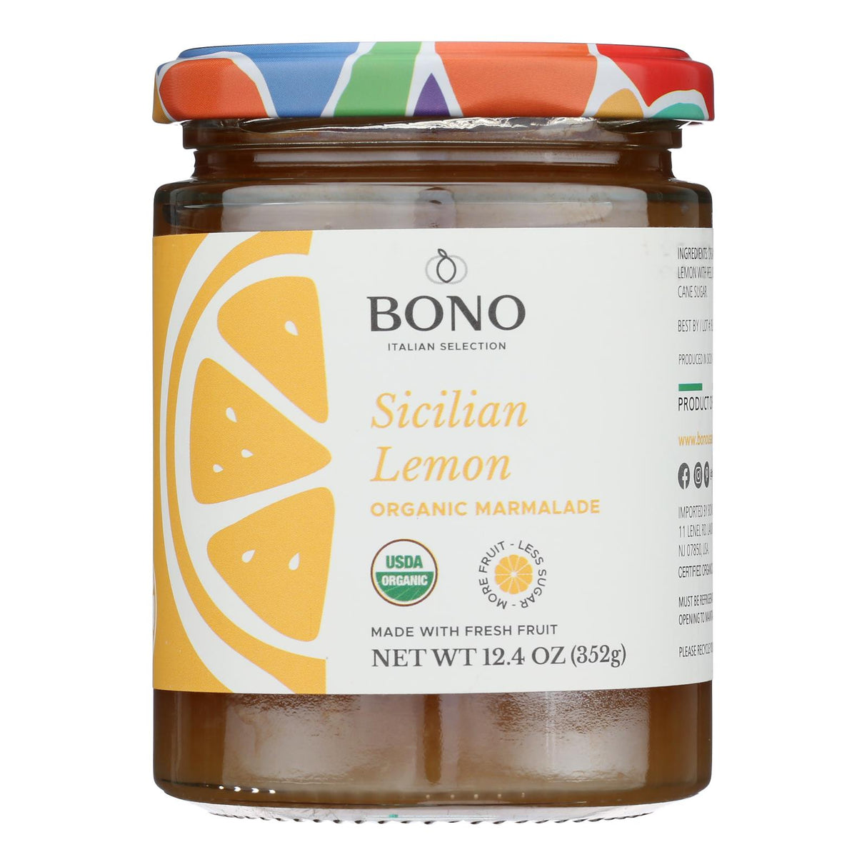 Marmalade, Sicilian Lemon,6 - 12.4 OUNCE
