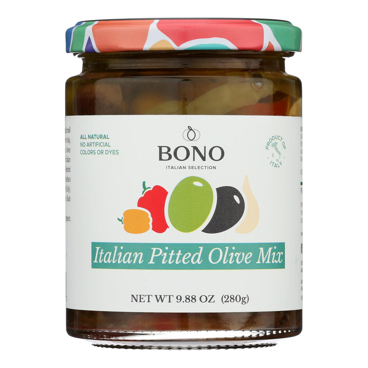 Olive Mix, Italian, Pitted,6 - 9.88 OUNCE