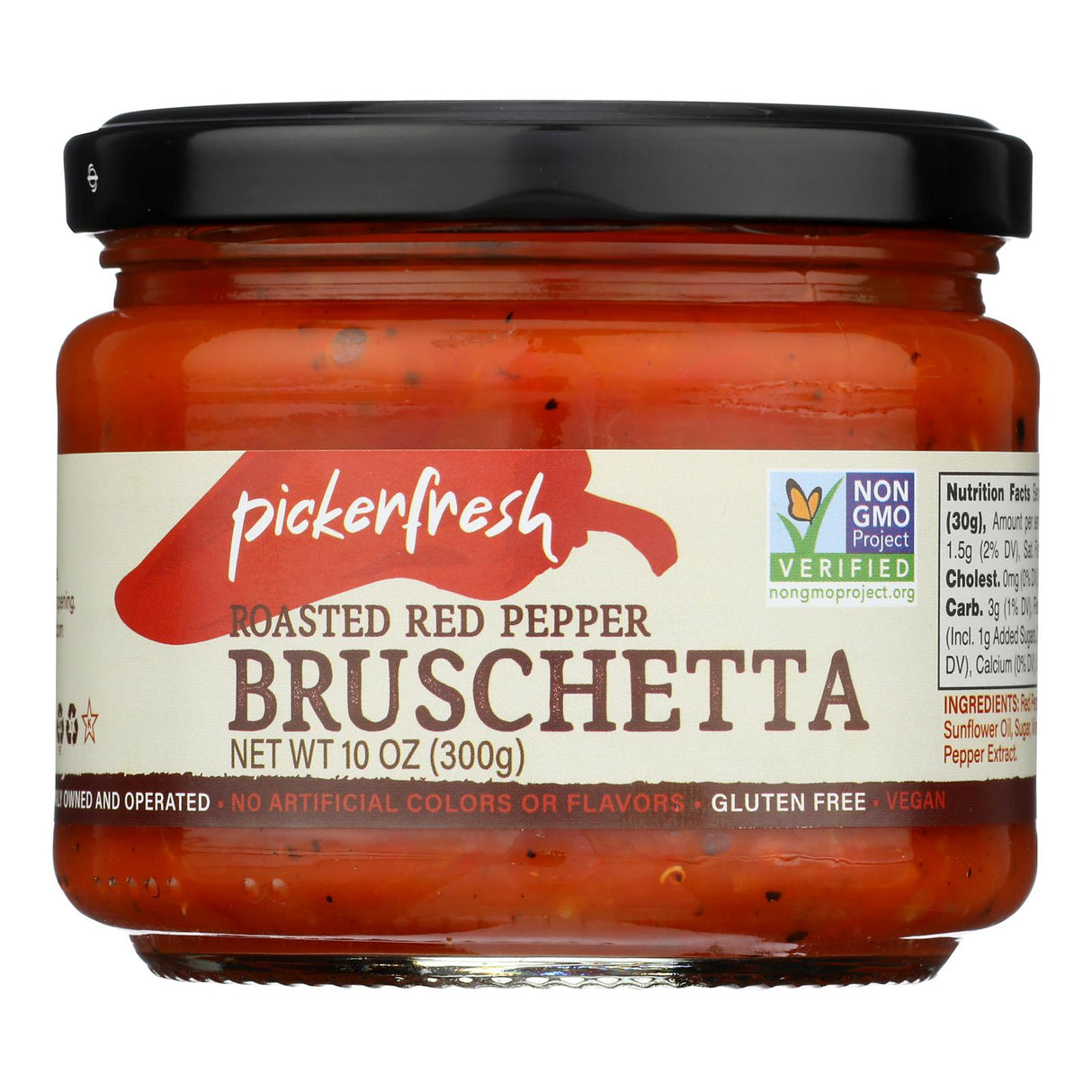 Bruschetta, Roasted Red Pepper,6 - 10 OUNCE