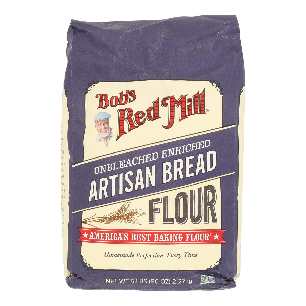 Flour, Bread, Artisan Enriched, Unbleached,8 - 5 POUND