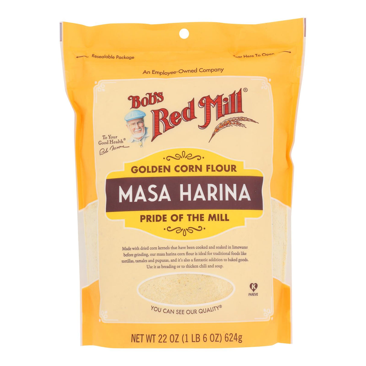 Flour, Golden Corn, Masa Harina,4 - 22 OUNCE