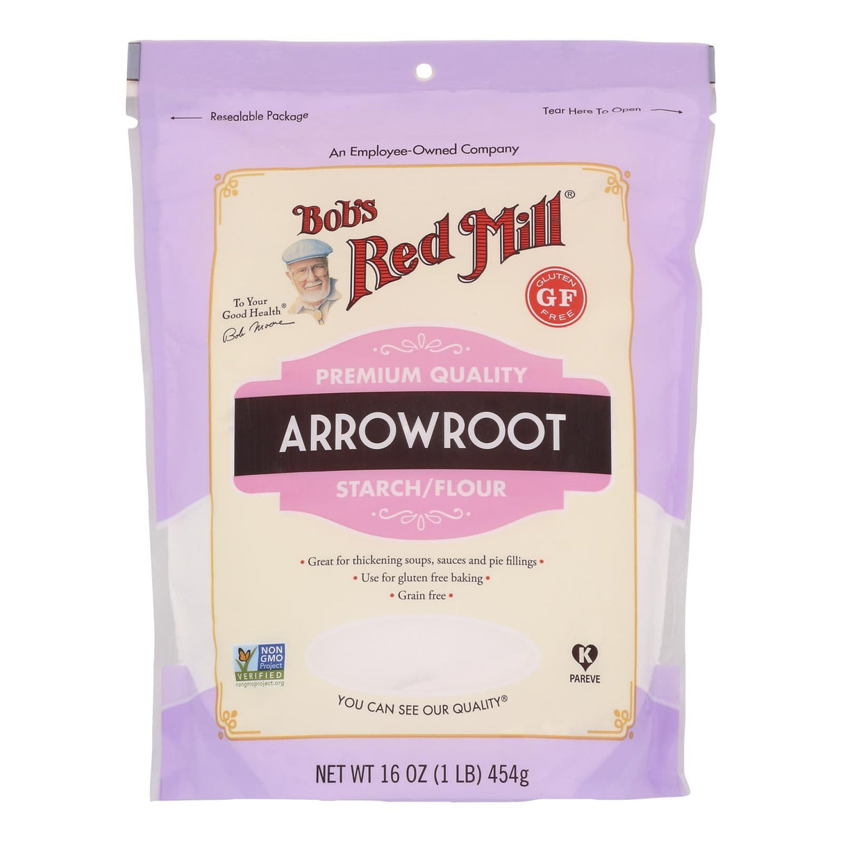Starch, Arrowroot,4 - 16 OUNCE
