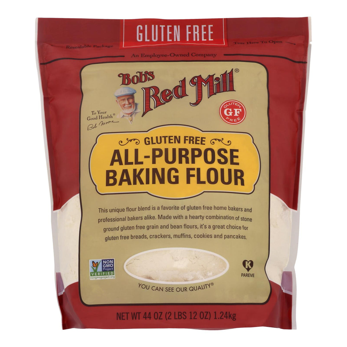 Flour, All-Purpose Baking, Resealable Package,4 - 44 OUNCE