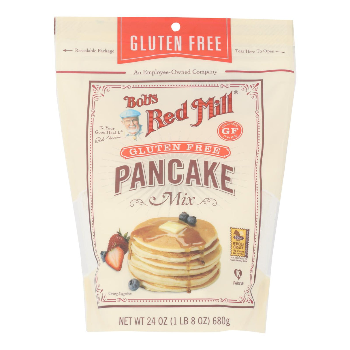 Mix, Pancake, Resealable Bag,4 - 24 OUNCE