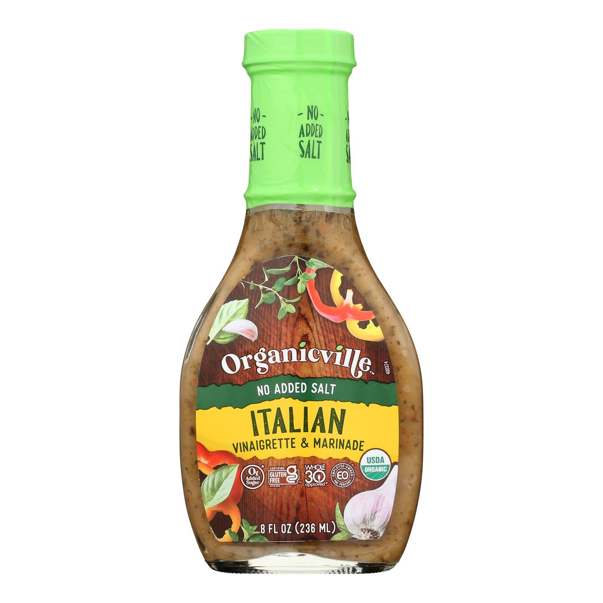 Dressing & Marinade, Italian Vinaigrette, No Added Salt,6 - 8 FLUID