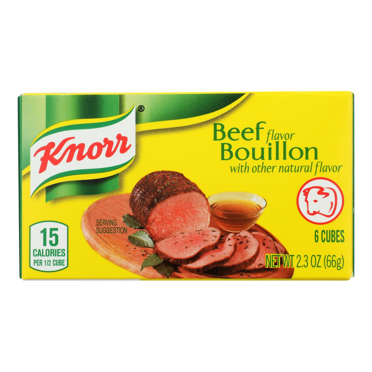 Bouillon, Beef, 0.38 Ounce,24 - 6 COUNT