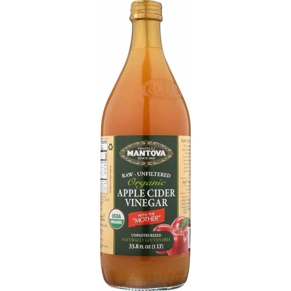 Vinegar, Apple Cider, Raw & Unfiltered, contains Mother,6 - 33.8 FLUID