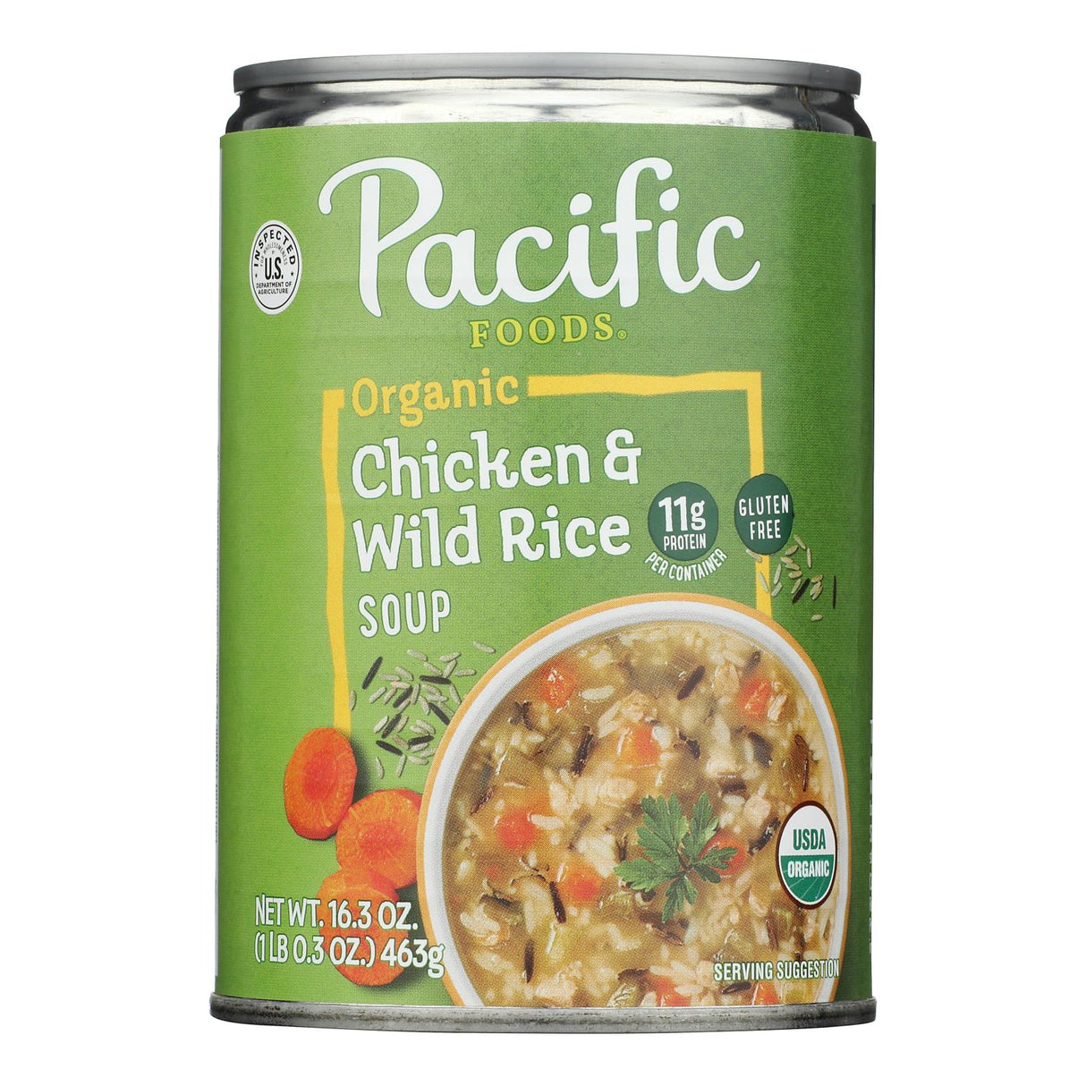 Soup, Chicken & Wild Rice, Canned,12 - 16.3 OUNCE