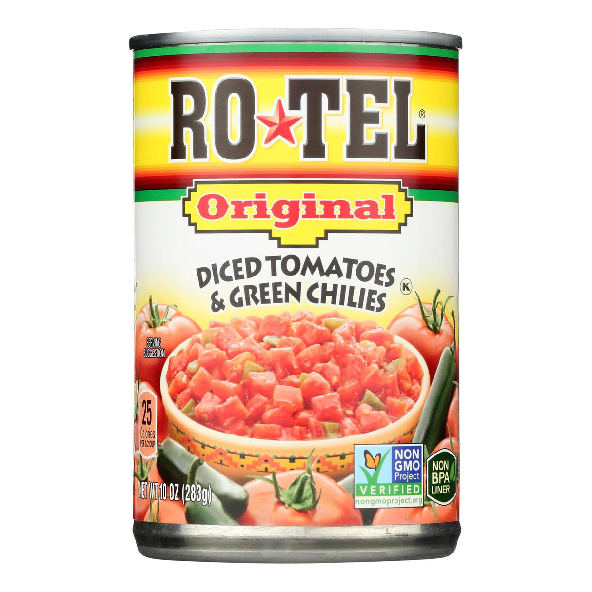 Tomatoes, Diced, contains Chilies,24 - 10 OUNCE