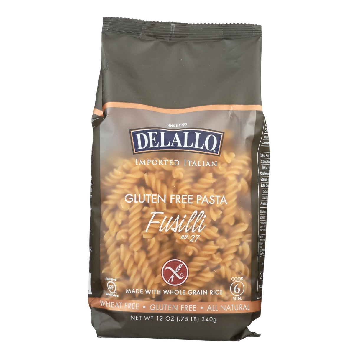 Pasta, Fusilli, Rice,12 - 12 OUNCE