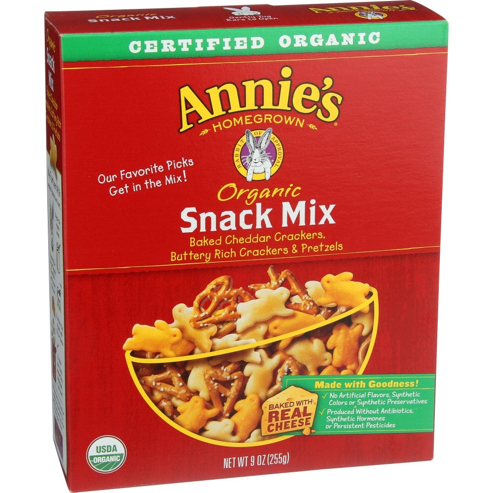 Snack Mix, Baked Crackers & Pretzels,12 - 9 OUNCE