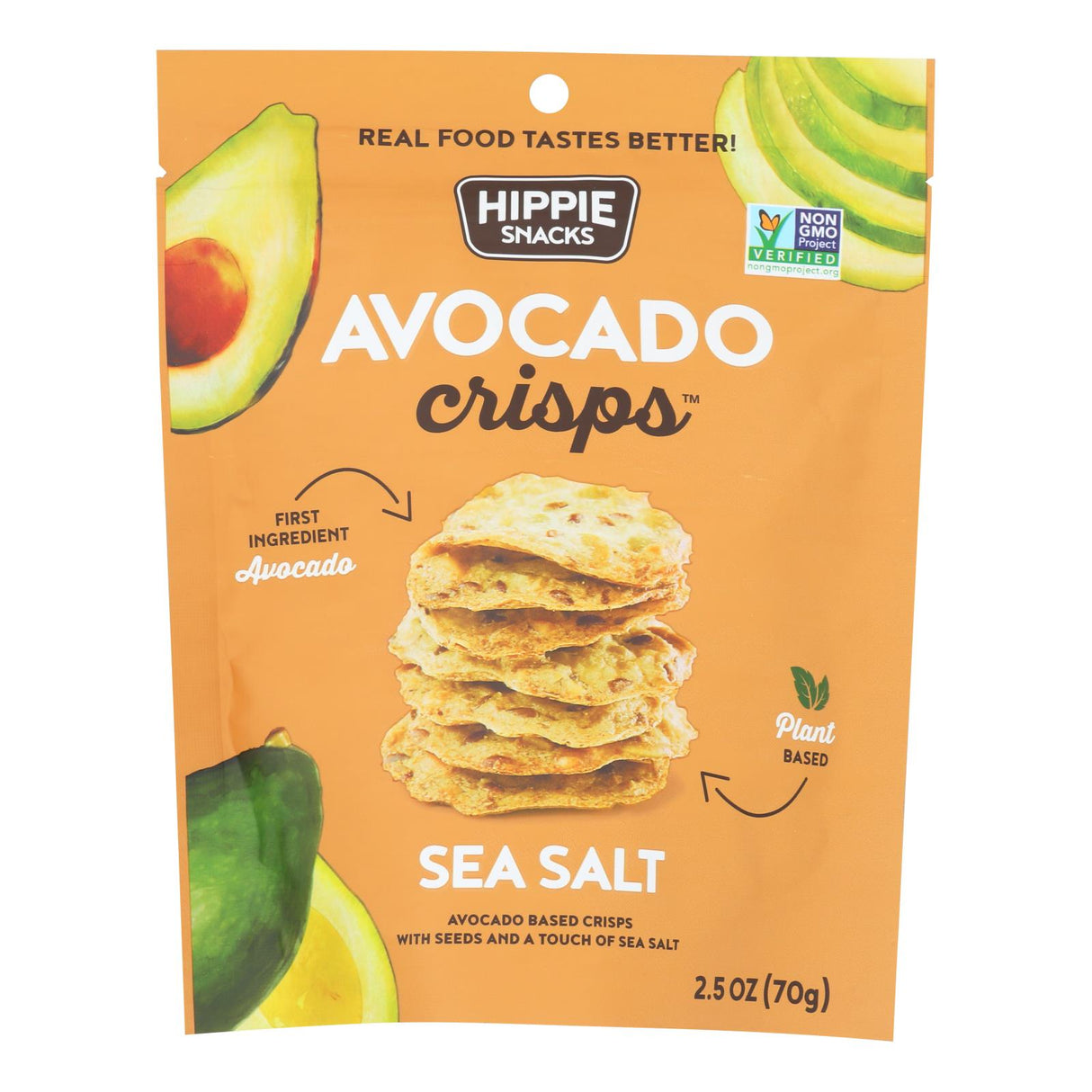 Crisps, Avocado, Sea Salt, contains Seeds,8 - 2.5 OUNCE