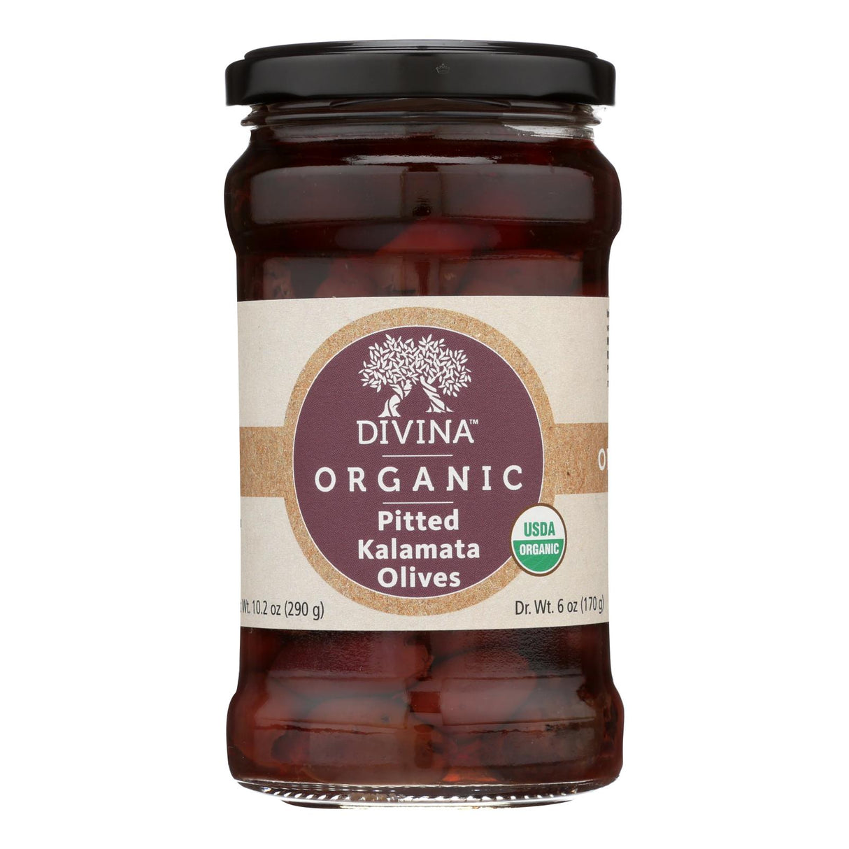 Olives, Kalamata, Pitted,6 - 6 OUNCE