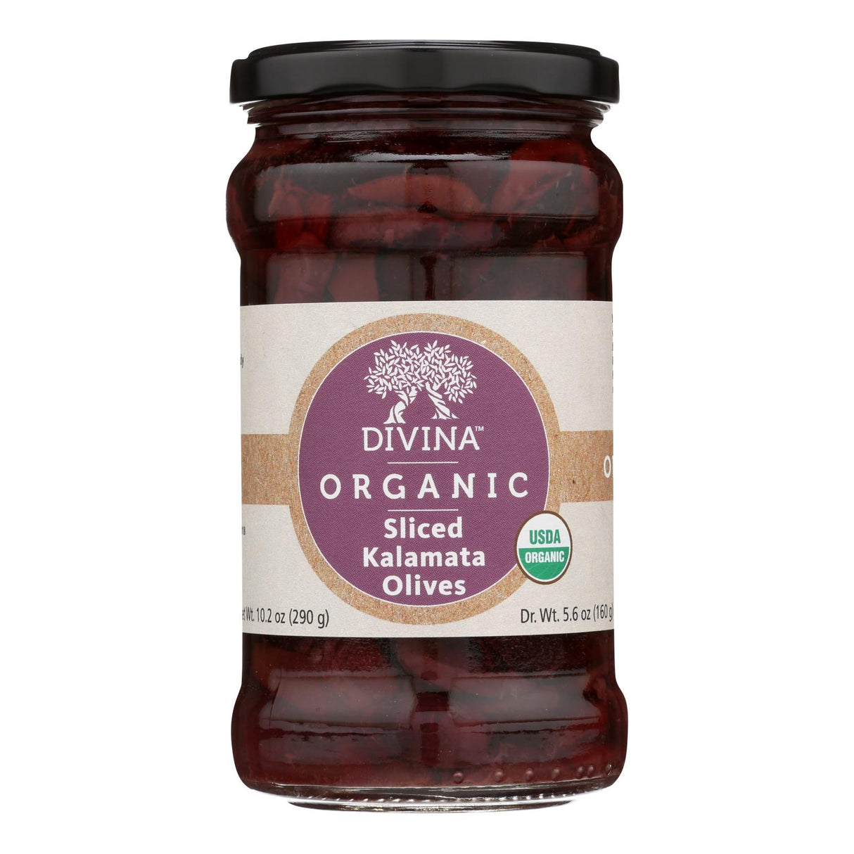 Olives, Kalamata, Sliced,6 - 5.6 OUNCE