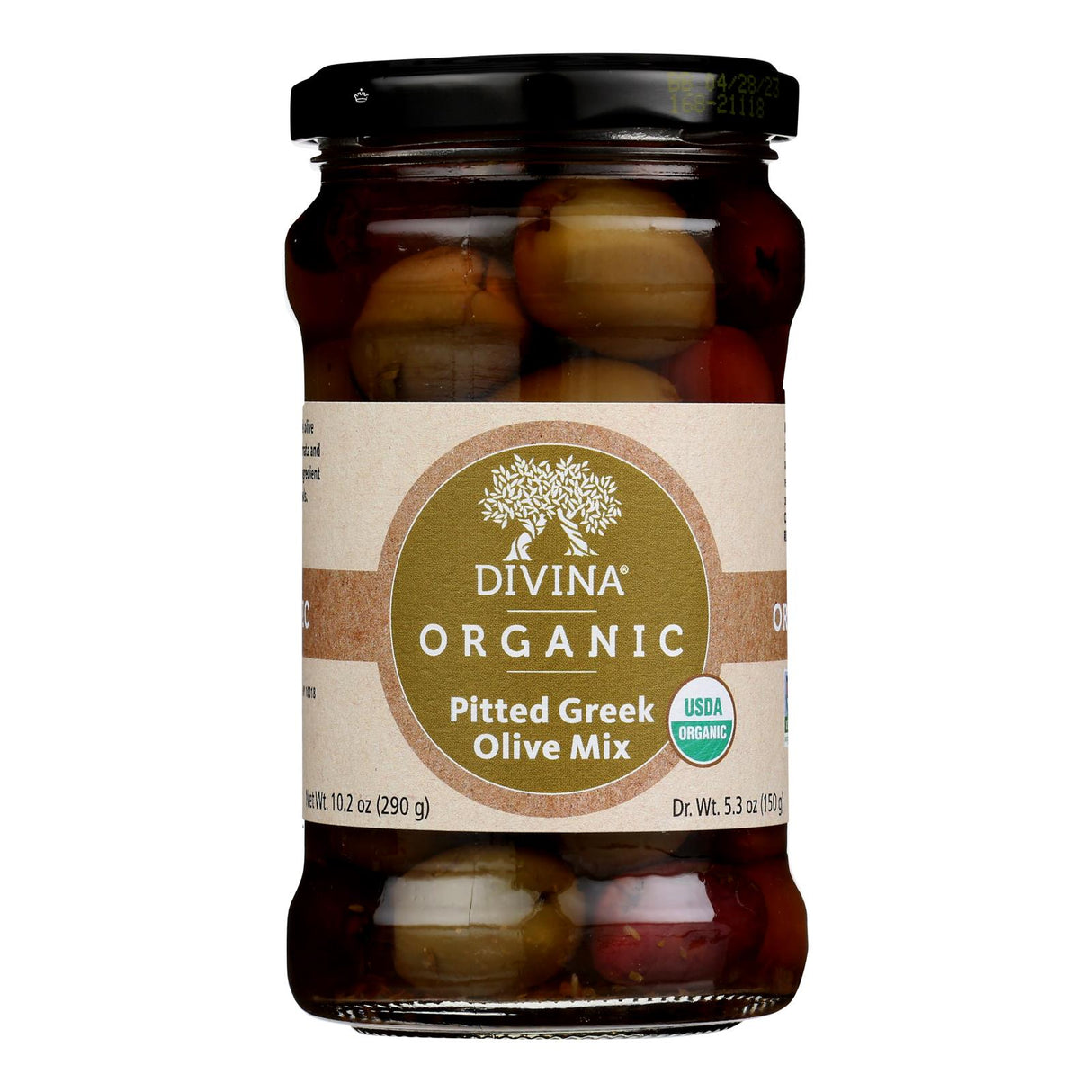 Olive Mix, Greek, Pitted,6 - 10.2 OUNCE