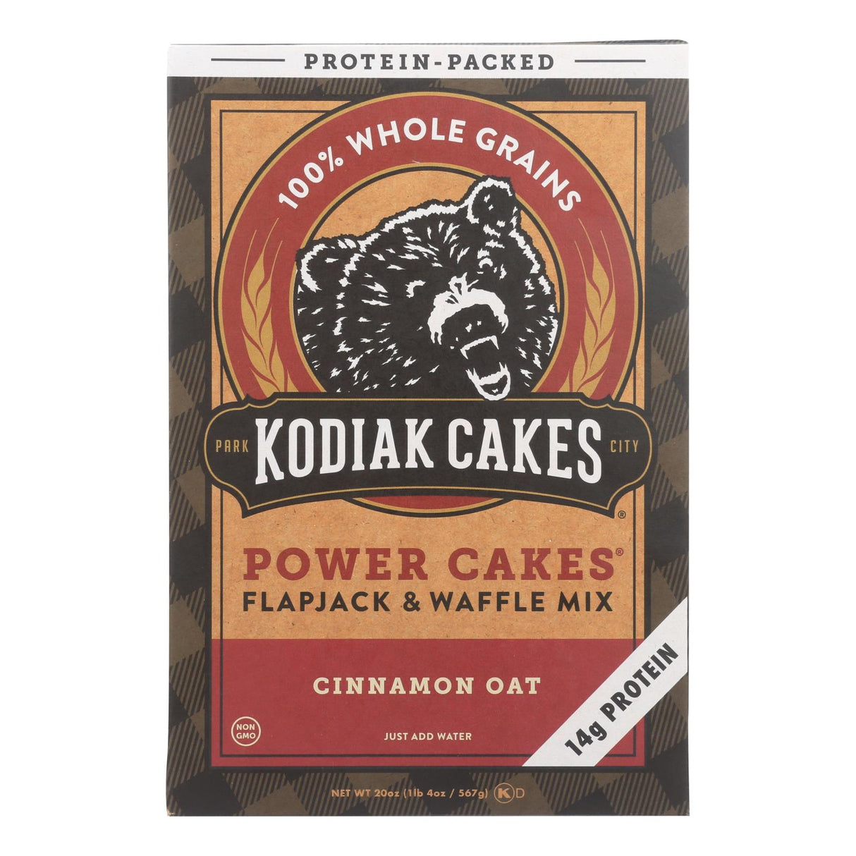Mix, Pancake & Waffle, Power Cakes Protein, Cinnamon Oat,6 - 20 OUNCE