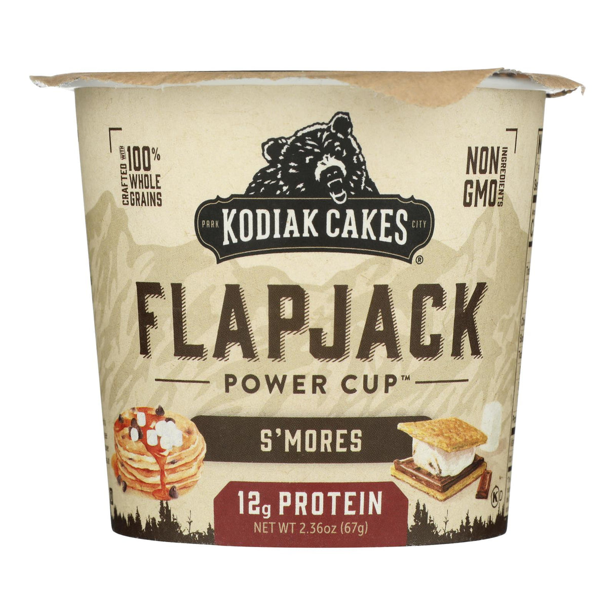 Mix, Pancake, Power Cup Protein, Smores, Single-Serve, Cup,12 - 2.36 OUNCE