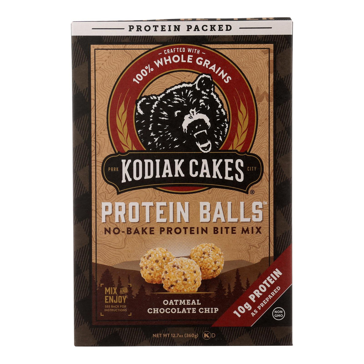 Mix, Protein Bite, Protein Balls No-Bake, Oatmeal Chocolate Chip,6 - 12.7 OUNCE