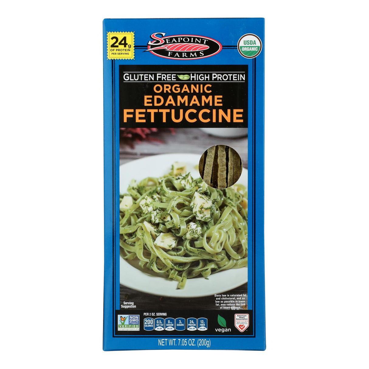 Pasta, Fettuccine, Edamame,12 - 7.05 OUNCE
