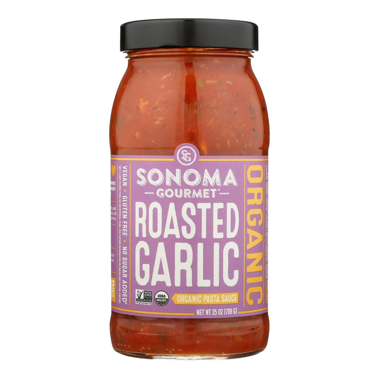 Sauce, Pasta, Roasted Garlic,6 - 25 OUNCE