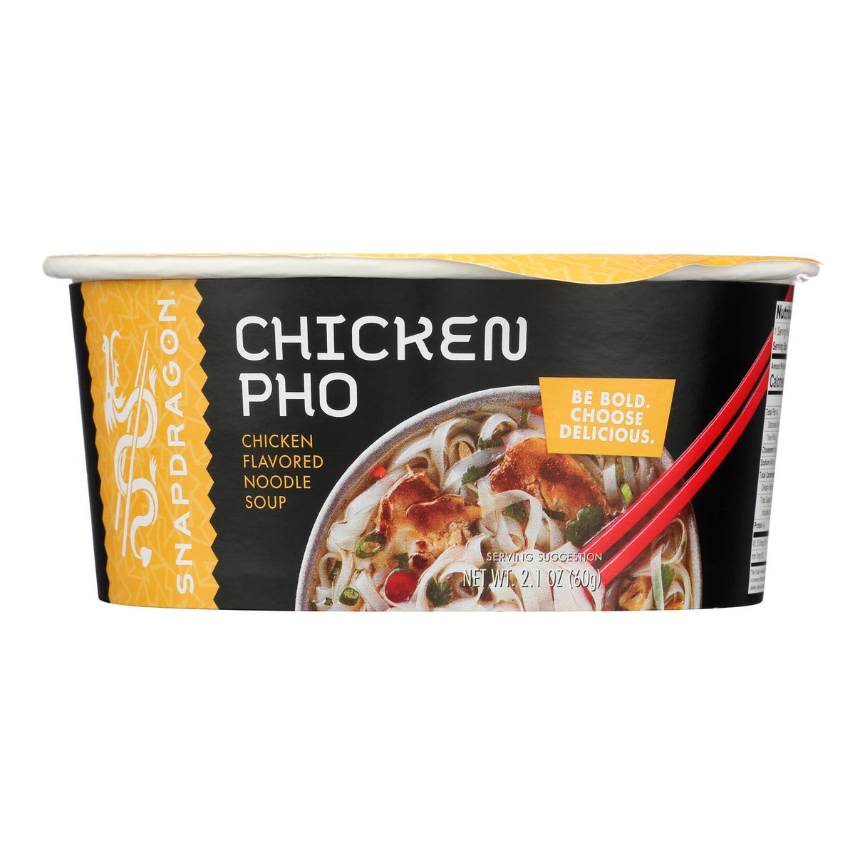 Soup, Pho, Chicken, Bowl,6 - 2.1 OUNCE