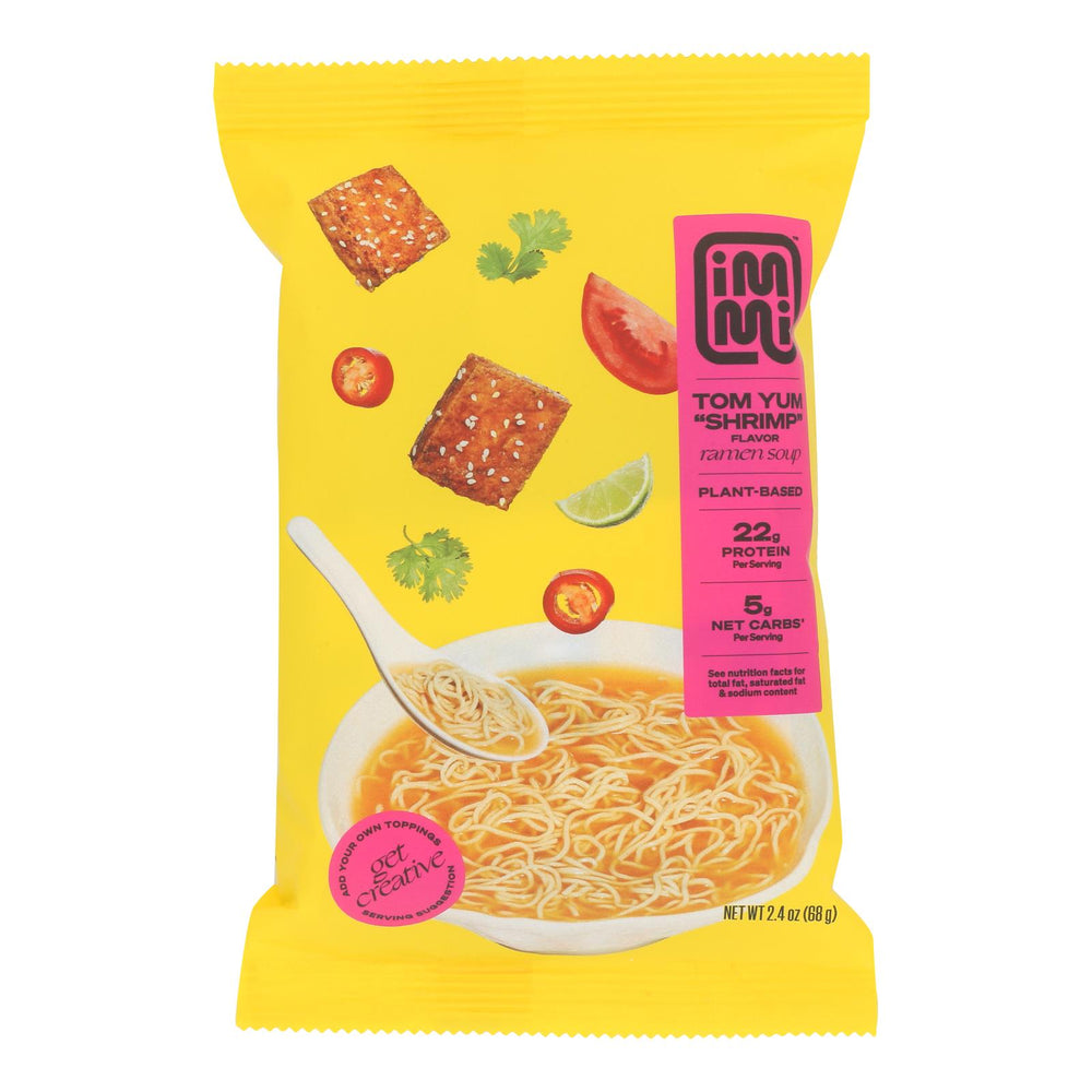 Soup, Ramen Noodle, Plant-Based, Tom Yum Shrimp,6 - 2.4 OUNCE