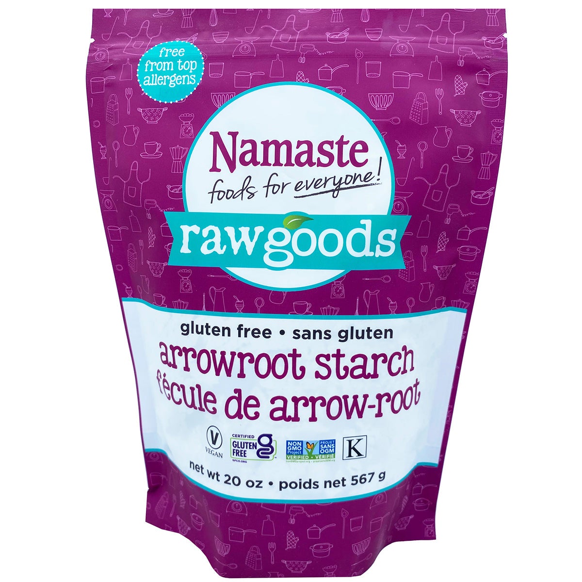 Starch, Arrowroot,6 - 20 OUNCE