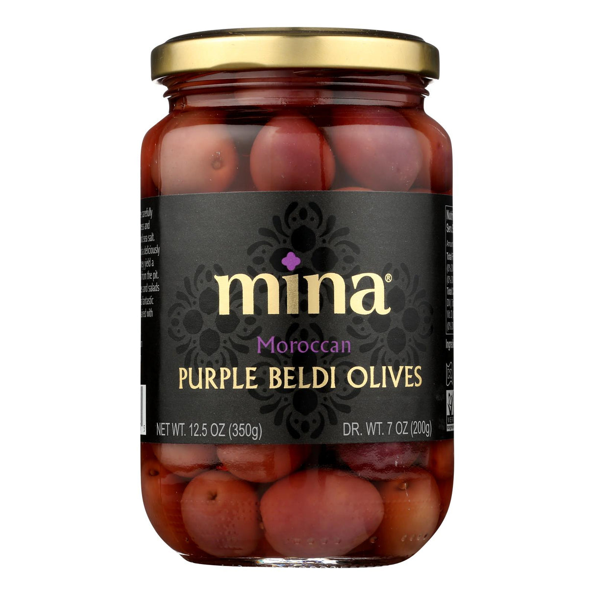Olives, Purple Beldi, Moroccan,6 - 12.5 OUNCE