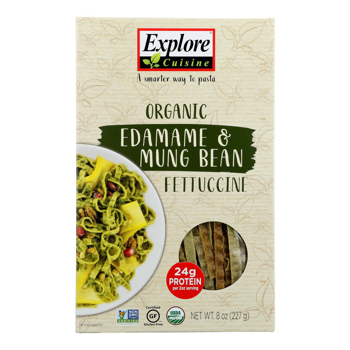 Pasta, Fettuccine, Edamame & Mung Bean,6 - 8 OUNCE
