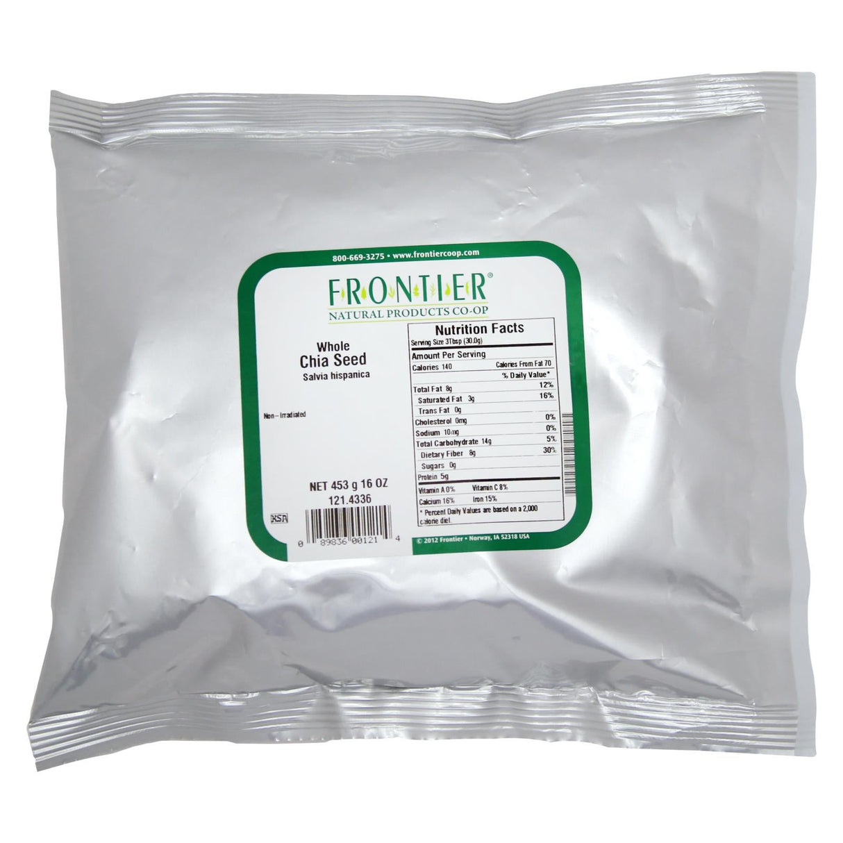 Seeds, Chia, Whole,1 - 1 POUND