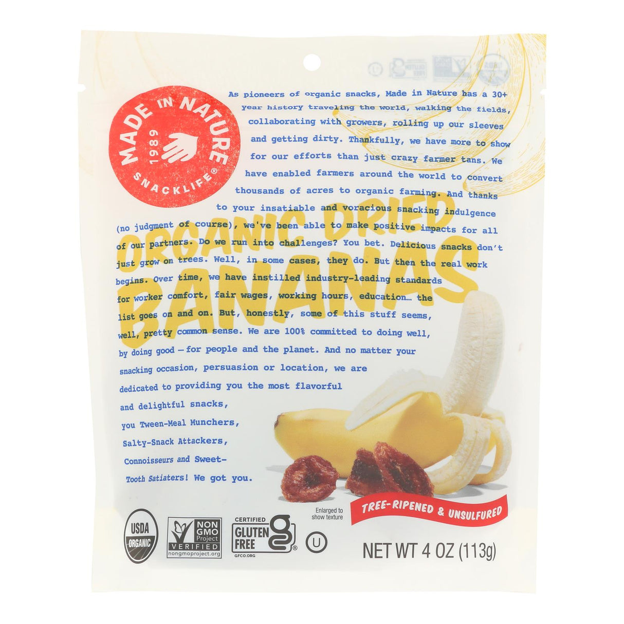 Banana, Dried,6 - 4 OUNCE