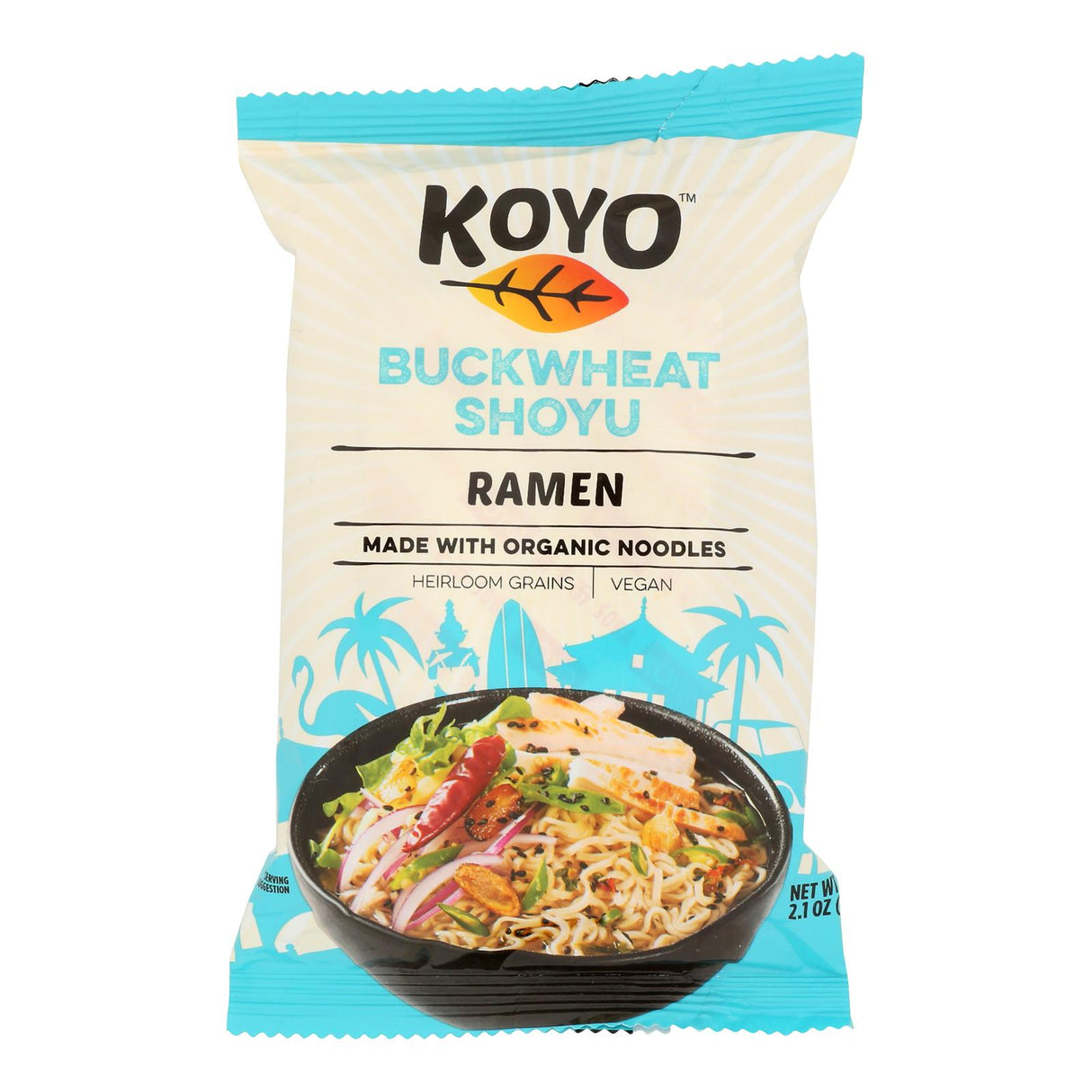 Soup, Ramen Noodle, Buckwheat Shoyu,12 - 2.1 OUNCE