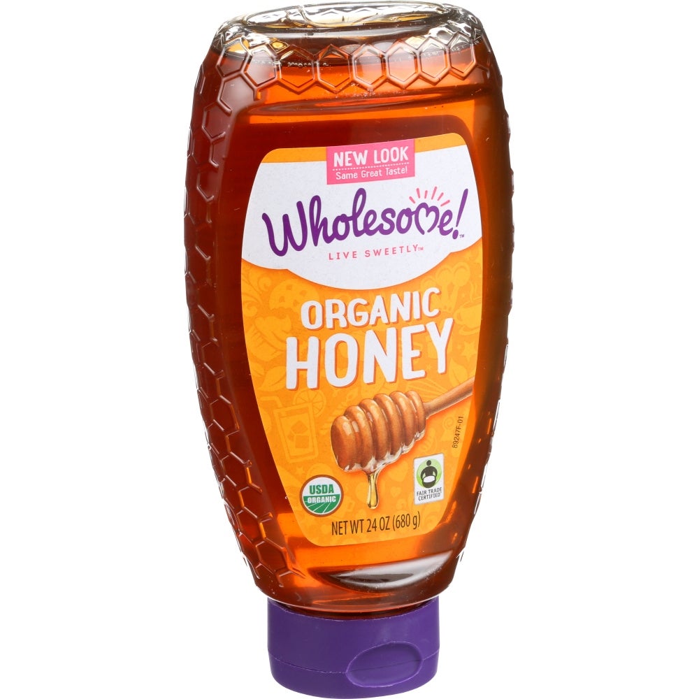 Honey, Organic, Squeeze Bottle,6 - 24 OUNCE