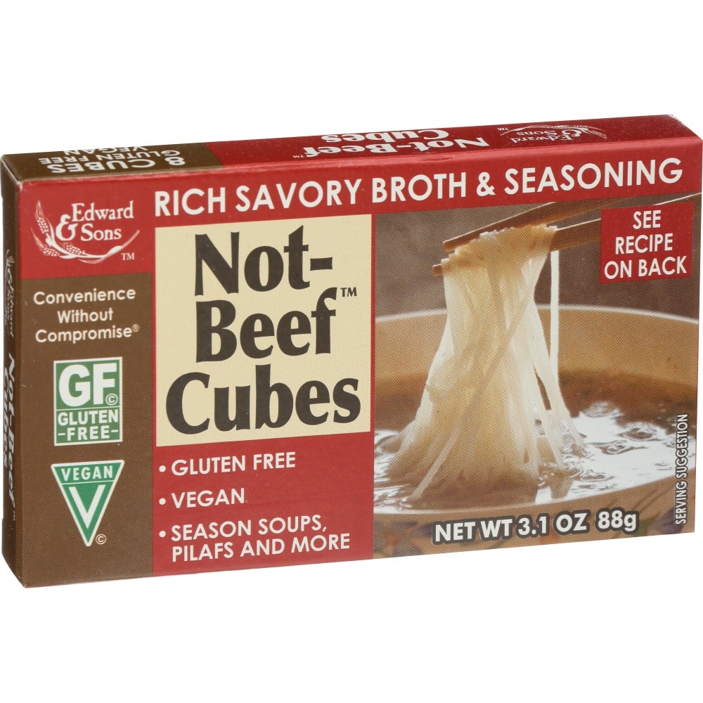 Cubes, Bouillon, Not-Beef,12 - 3.1 OUNCE