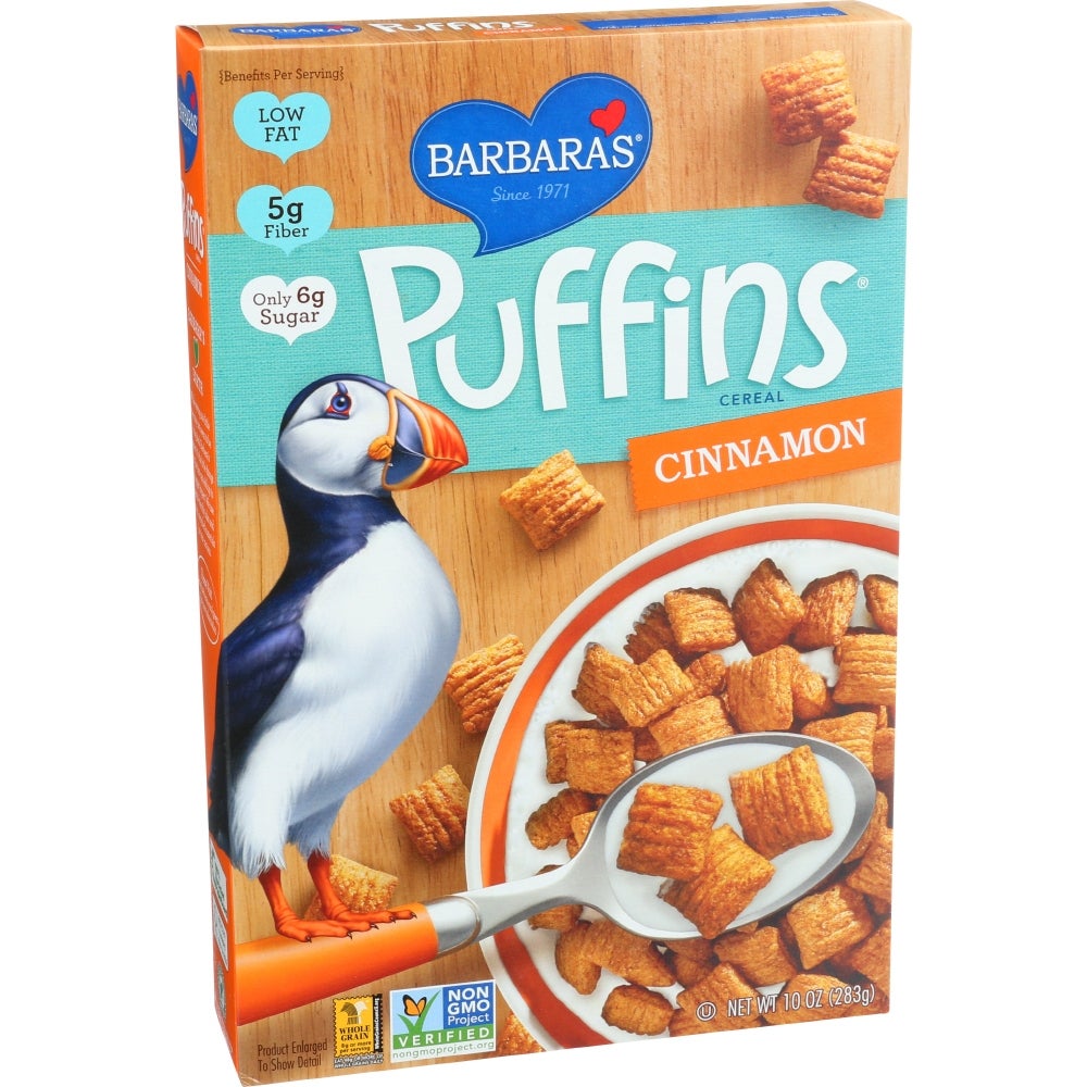 Cereal, Cinnamon, Puffins,12 - 10 OUNCE