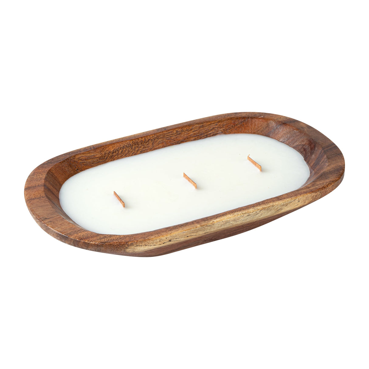 Candle, Dough Bowl, Coco Casa, Sandalwood, Wood, 9 x 5.50 x 2 Inch,1 - 1 EACH