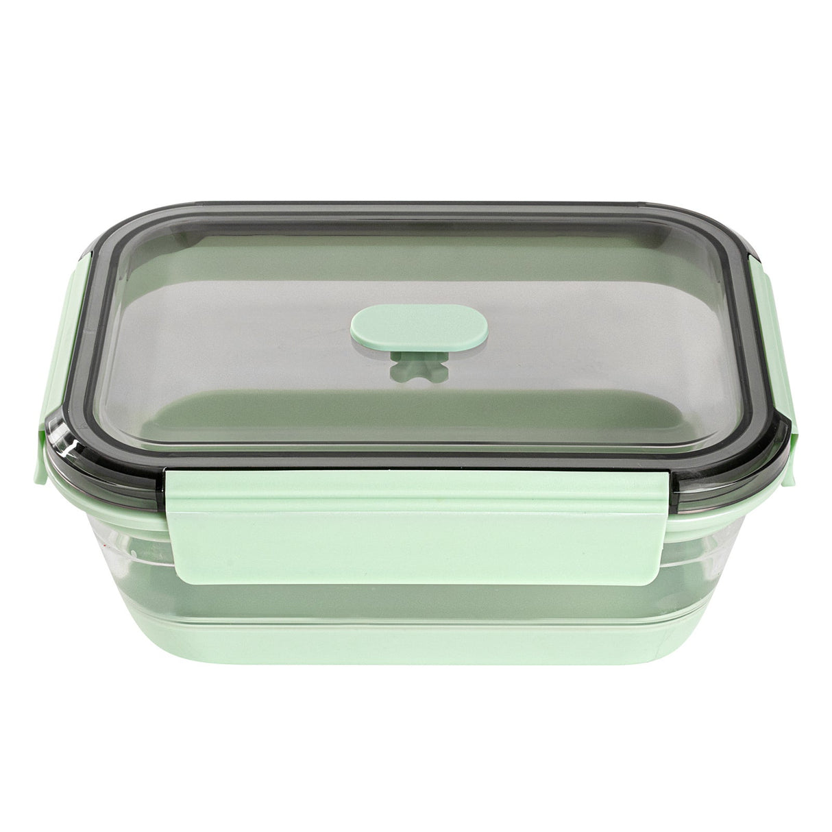 Containers, Food Storage, Fresh Hero 40 Ounce, Airtight Collapsible, Green, Silicone, 8.25 x 6 x 3 Inch, includes Vented Lid,20 - 1 EACH