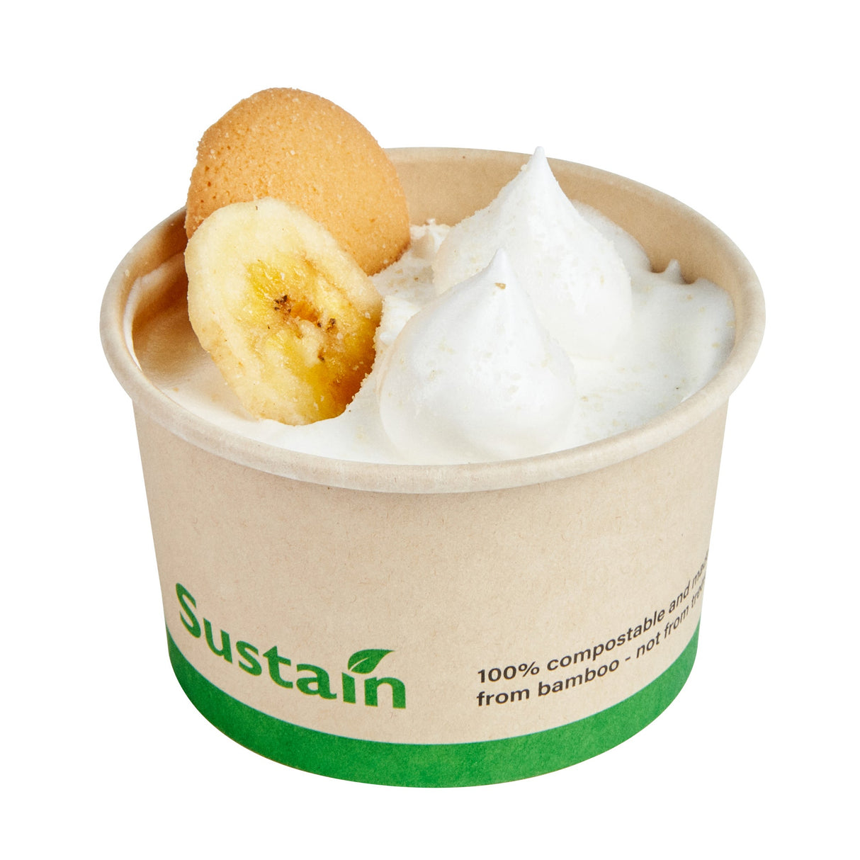 Cups, To-Go, Sustain 3 Ounce, PLA-Lined Bamboo Paper, Round, 3 x 3 x 1.75 Inch,4 - 50 COUNT