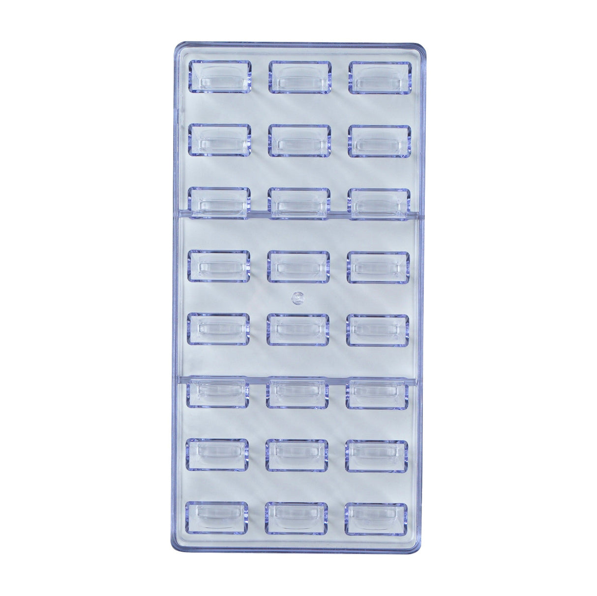 Molds, Candy & Chocolate, Pastry Tek 24-Compartment, Triangle Bar, Polycarbonate,10 - 1 EACH