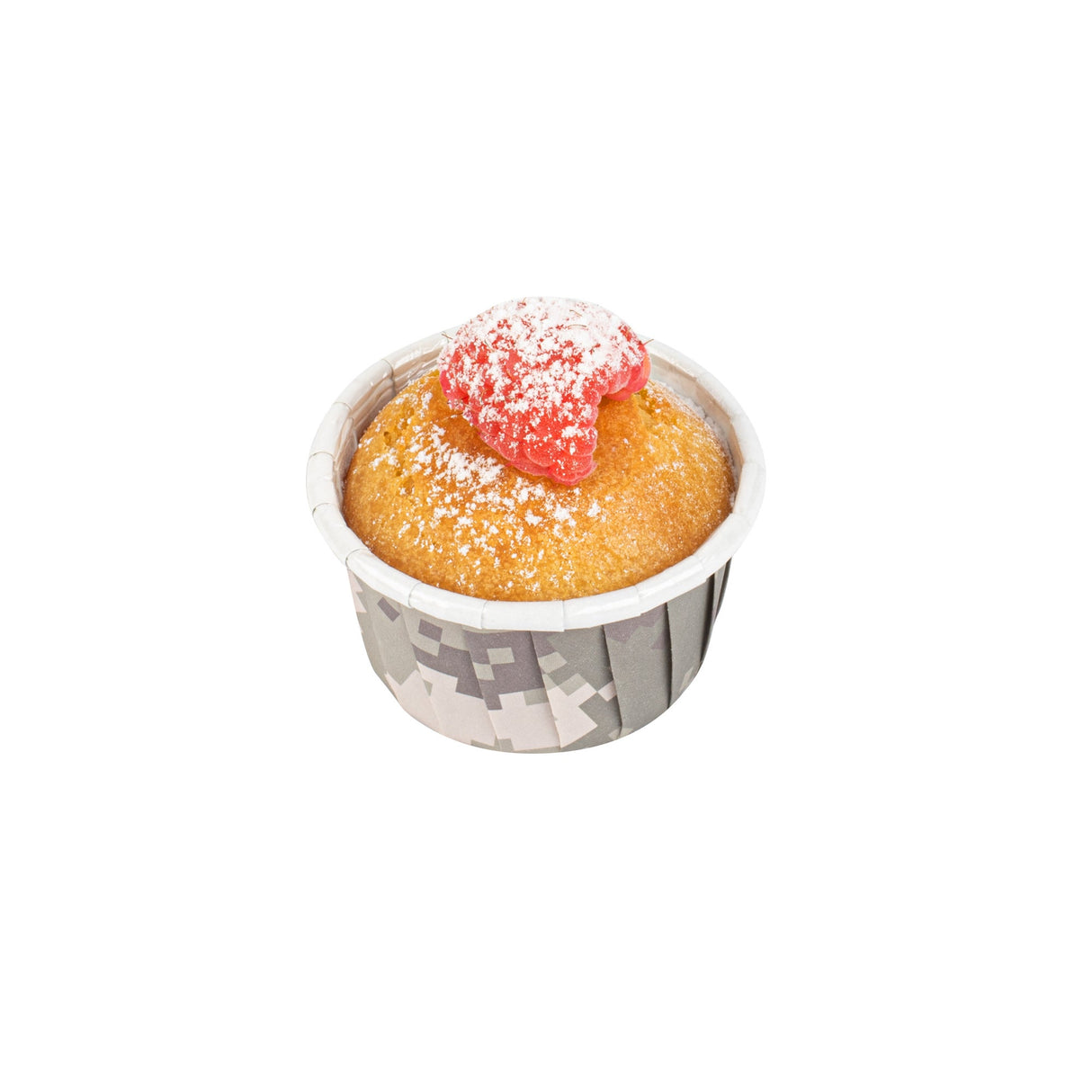 Cups, Baking, 1 Ounce, Paper, Camouflage, Pleated, Small 2 x 2 x 1.25 Inch, Round,200 - 1 EACH
