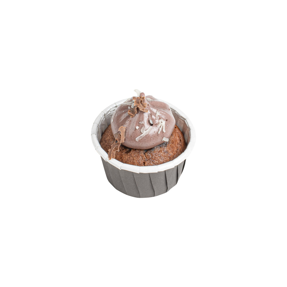 Cups, Baking, 1 Ounce, Paper, Gray, Pleated, Small 2 x 2 x 1.25 Inch, Round,200 - 1 EACH