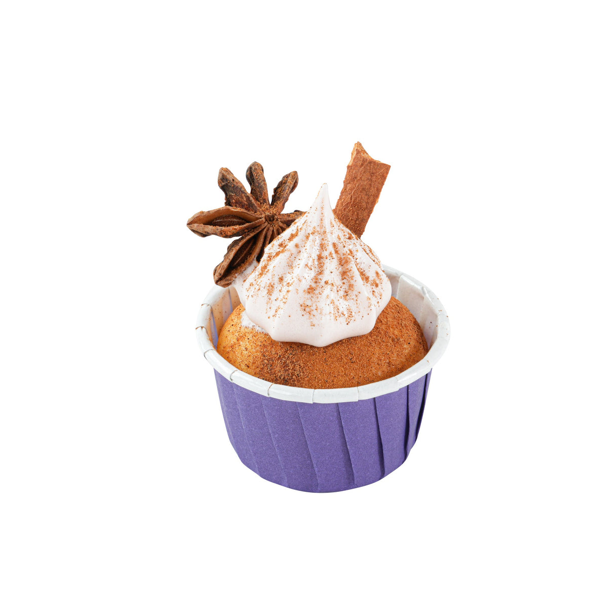 Cups, Baking, 1 Ounce, Paper, Purple, Pleated, Small 2 x 2 x 1.25 Inch, Round,200 - 1 EACH