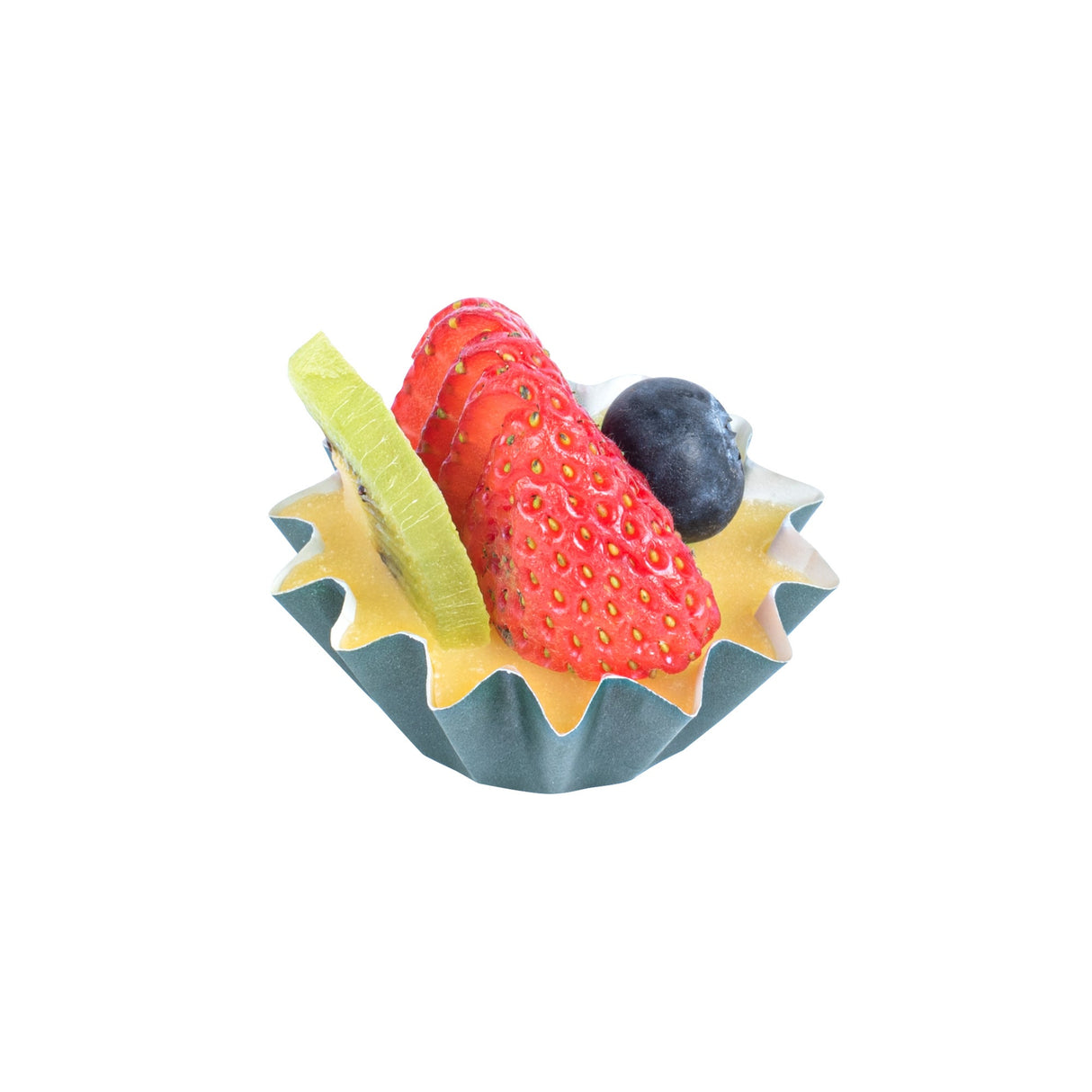 Cups, Baking, 0.40 Ounce, Paper, Forest Green, Flared, Mini 2 x 2 x 0.50 Inch,200 - 1 EACH