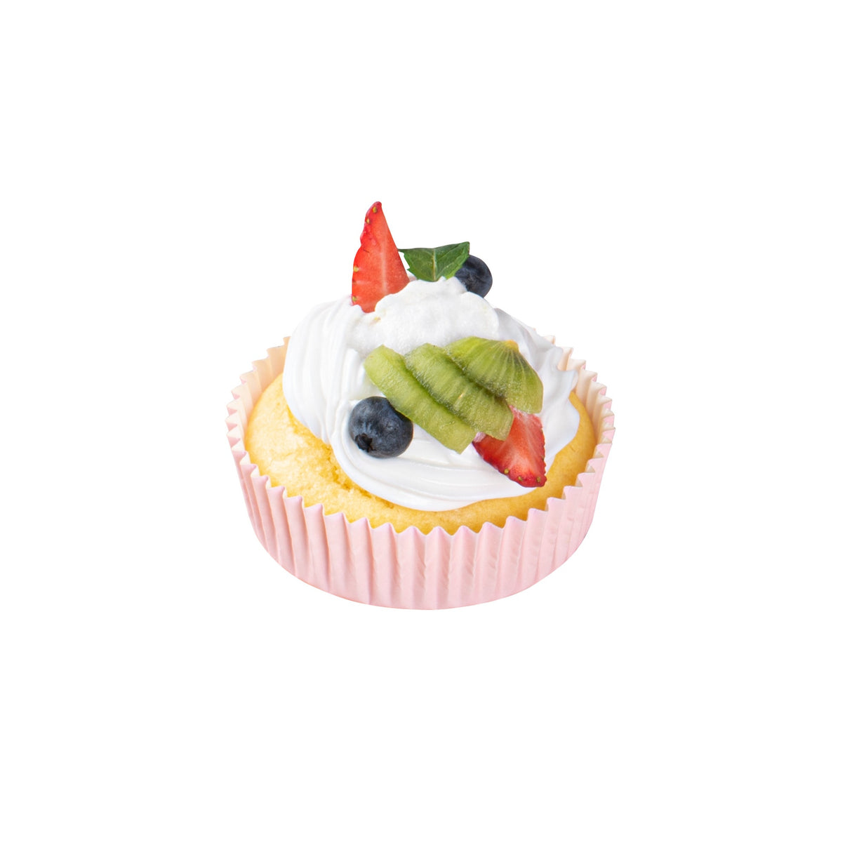 Cups, Baking, 4 Ounce, Paper, Pink, Ridged, 3.50 x 3.50 x 1 Inch, Round,200 - 1 EACH