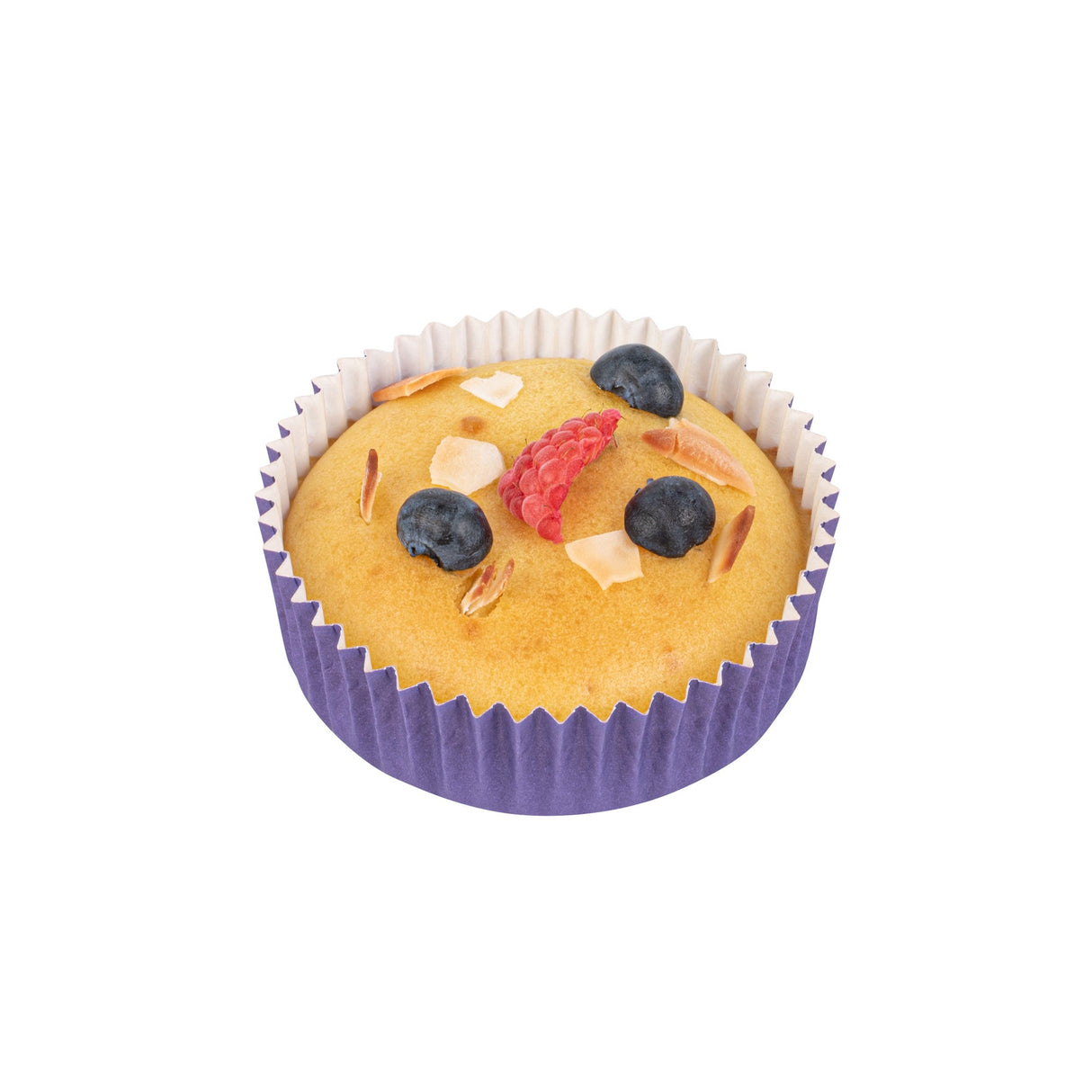 Cups, Baking, 4 Ounce, Paper, Purple, Ridged, 3.50 x 3.50 x 1 Inch, Round,200 - 1 EACH