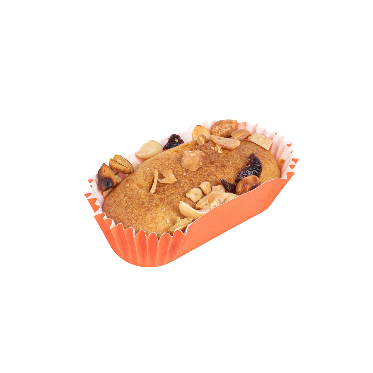 Cups, Baking, 1 Ounce, Paper, Tangerine Orange, Ridged, 3.50 x 1.50 x 0.75 Inch, Elliptical,200 - 1 EACH