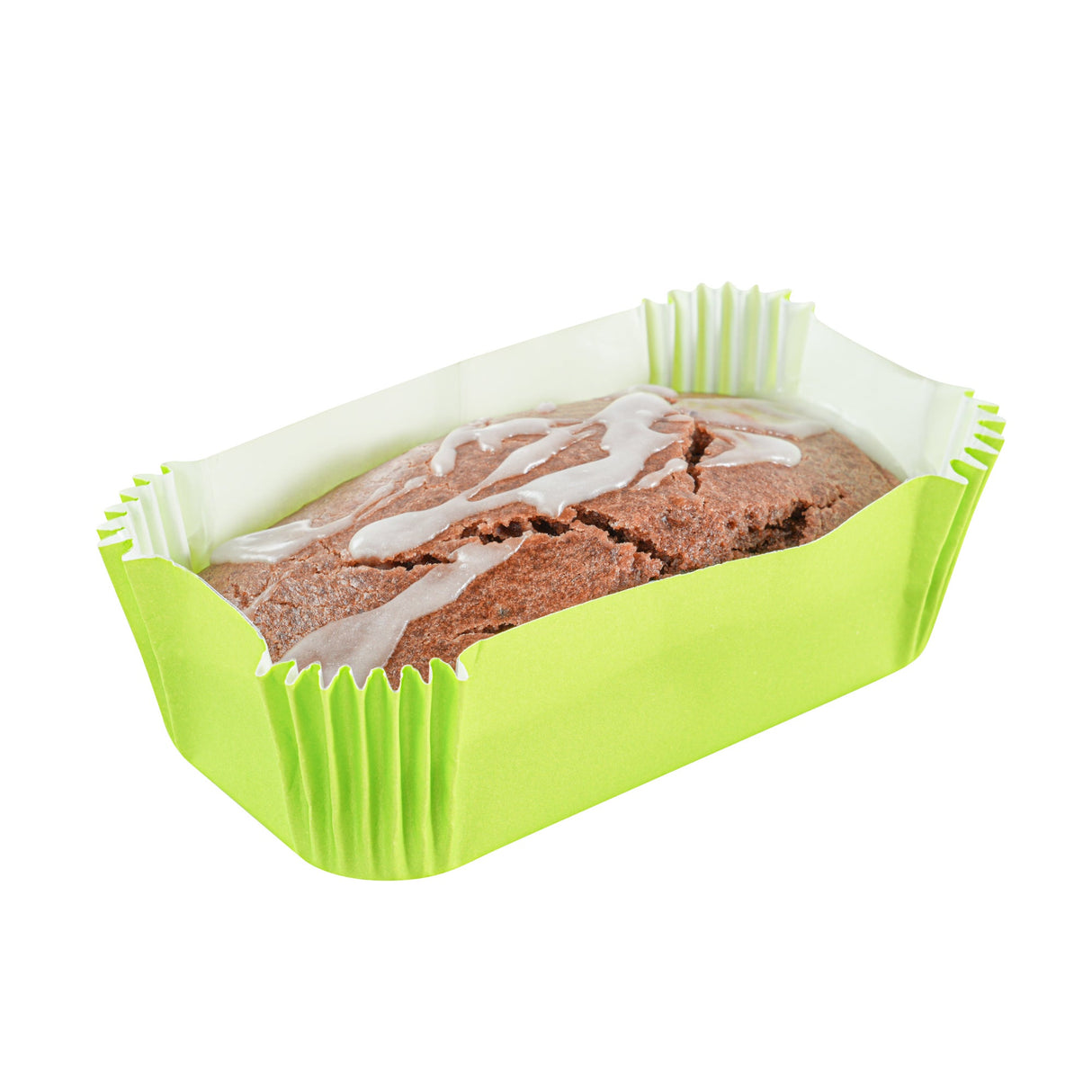 Cups, Baking, 5 Ounce, Paper, Eco Green, Ridged, Large 4.50 x 2.50 x 1.25 Inch, Elliptical,200 - 1 EACH