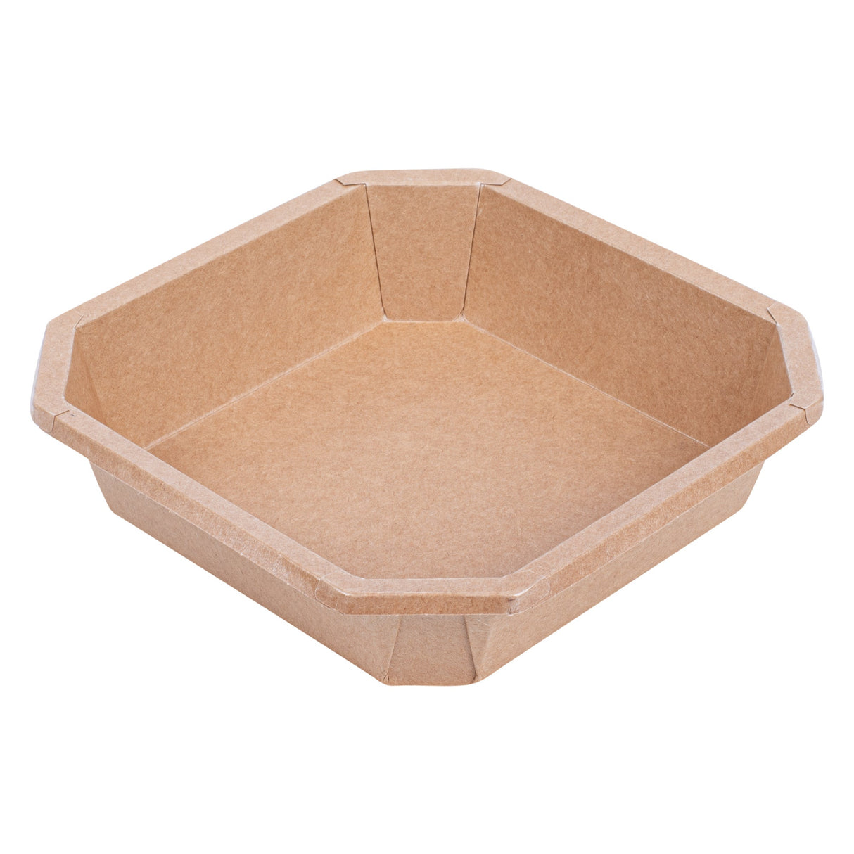 Containers, Take-Out, Sustain 41 Ounce, PLA-Lined Paper, Kraft, 7.75 x 7.75 x 2 Inch, Octagonal,25 - 1 EACH