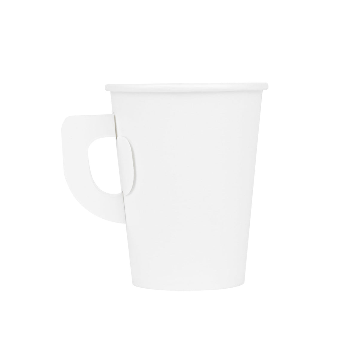 Cups, Coffee, Restpresso 9 Ounce, Paper, White, 3 x 3 x 3.50 Inch, with Handle,10 - 100 COUNT